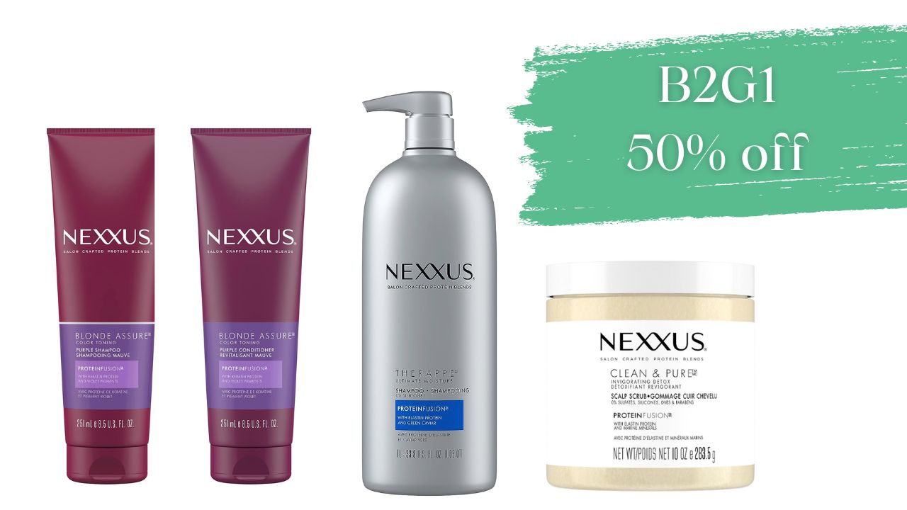 Nexxus Haircare | Buy 2, Get 1 For 50% Off