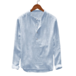 Men's Linen Half-Sleeve Shirt for $14 + free shipping