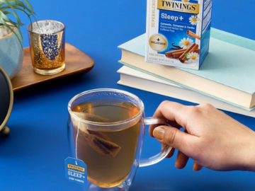 Twinings Superblends 96-Count Sleep + Melatonin Herbal Tea as low as $22.90 Shipped Free (Reg. $30) – $3.82/16-Count Box or 24¢/Teabag