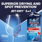 Finish Jet-dry Rinse Agent Liquid, 32 Fl Oz as low as $8.11 After Coupon (Reg. $13.47) + Free Shipping – Makes 300 Washes