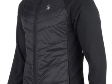 Spyder Men's Nova Full Zip Hybrid Jacket for $31 + free shipping