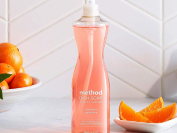 Method Clementine Gel Dish Soap, 18 Oz as low as $3.30 Shipped Free (Reg. $4)