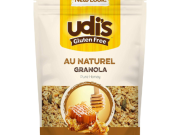 Udi’s Gluten Free Au Naturel Granola Pure Honey, 11 Oz as low as $2.81 Shipped Free (Reg. $4.64)