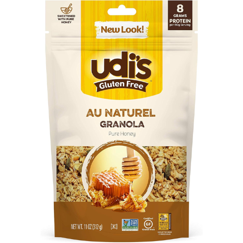 Udi’s Gluten Free Au Naturel Granola Pure Honey, 11 Oz as low as $2.81 Shipped Free (Reg. $4.64)