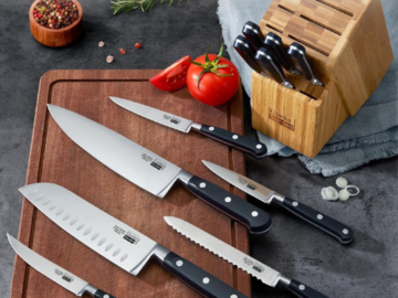 Cooks Standard 12-Piece Kitchen Knife Set with Block $55.56 Shipped Free (Reg. $80)