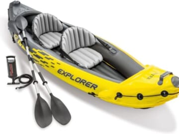 Intex Explorer K2 2-Person Inflatable Kayak Set for $132 + free shipping