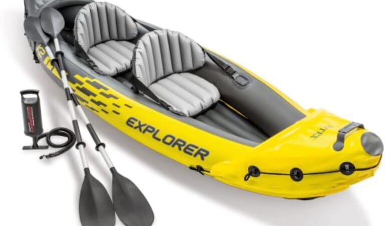 Intex Explorer K2 2-Person Inflatable Kayak Set for $132 + free shipping