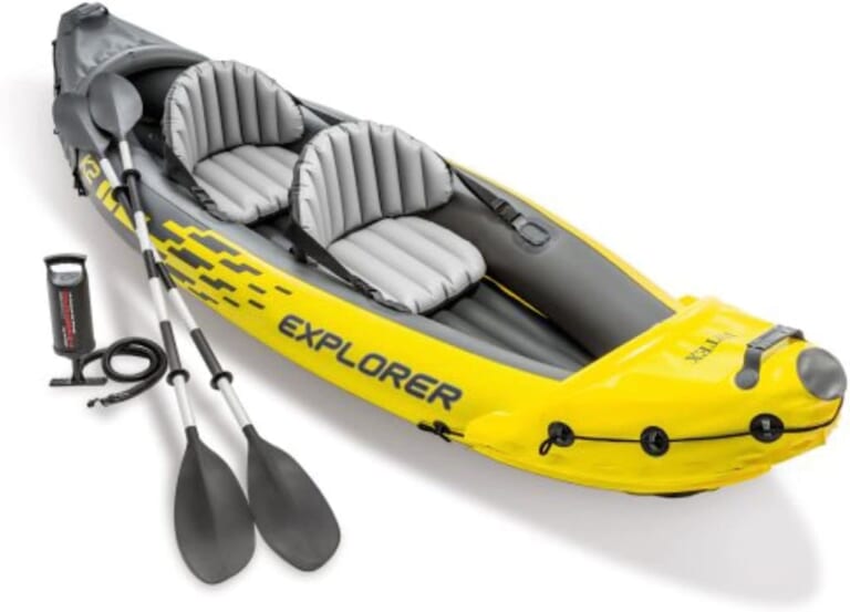Intex Explorer K2 2-Person Inflatable Kayak Set for $132 + free shipping
