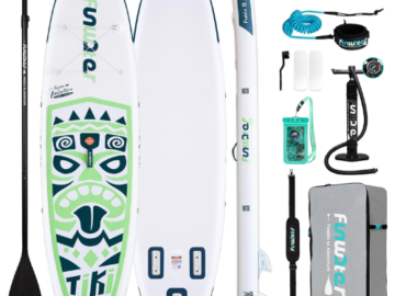Inflatable Ultra-Light Stand Up Paddle Board with Accessories $169.95 After Coupon (Reg. $270) + Free Shipping