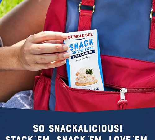Bumble Bee 12-Pack Snack On The Run Tuna Salad with Crackers Kit, 3.5 oz as low as $12.44 Shipped Free (Reg. $16.19) – $1.04/Kit