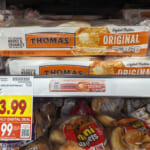Thomas’ English Muffins Or Bagels Are Just $1.99 At Kroger