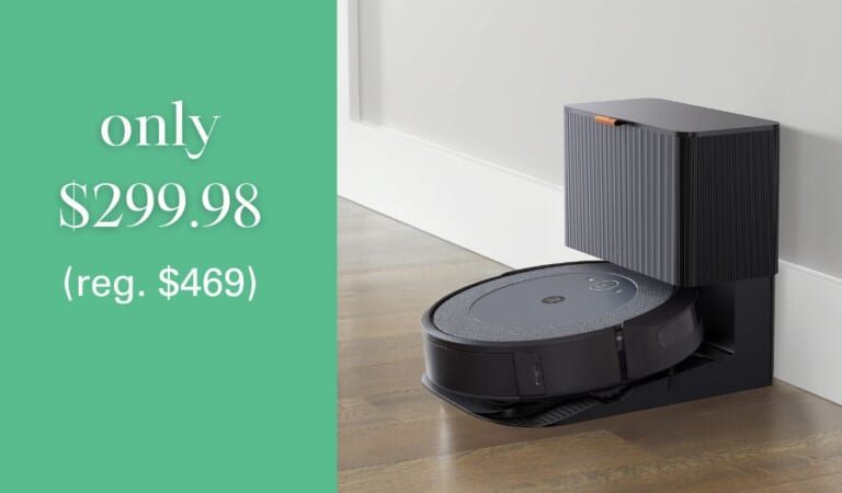 QVC iRobot i5+ Robot Vacuum $299.98 (reg. $469)