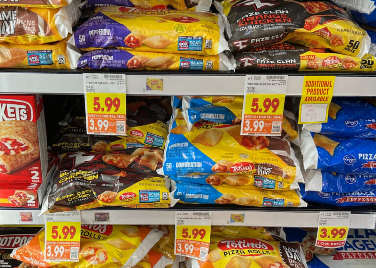 Totino’s Pizza Rolls As Low As $3.99 At Kroger