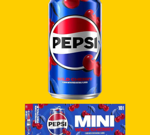 Pepsi Wild Cherry Soda Mini Cans, 10-Pack as low as $4.67 Shipped Free (Reg. $7) – $0.47/ 7.5-Ounce Can