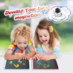 LCD Writing Tablet for Kids Doodle Board, 2 Pack with 2 Bag $5.59 After Coupon (Reg. $10) – $2.80 each