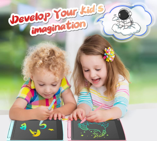 LCD Writing Tablet for Kids Doodle Board, 2-Pack with 2 Bags $5.59 After Coupon (Reg. $10) – $2.80 each
