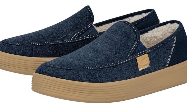 Hey Dude Men's Sunapee Warmth Shoes for $26 + free shipping w/ $60