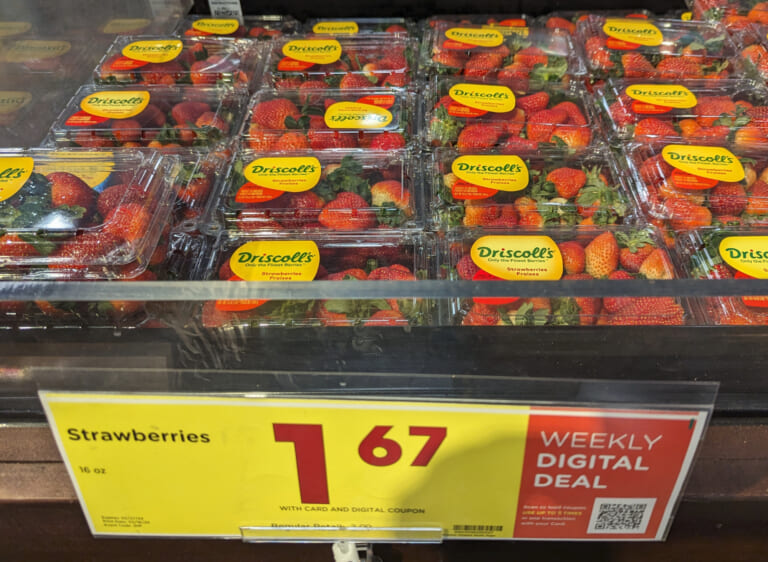 Strawberries Are Just $1.67 At Kroger