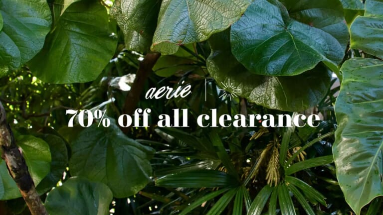 Aerie Clearance Styles Up to 70% Off!