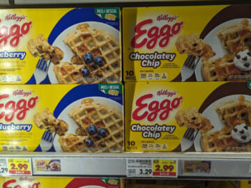 Get The Boxes Of Kellogg’s Eggo Waffles For Just $2.49 At Kroger