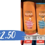$2.50 L’Oreal Elvive Haircare | Deals at Publix & Kroger