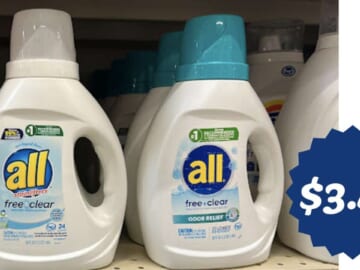 $3.49 all Detergent | Walgreens Deal Today Only