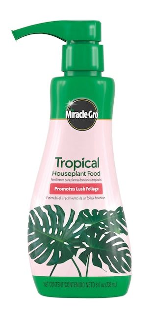 Miracle-Gro 8-oz. Tropical Houseplant Food for $6 + free shipping w/ $45