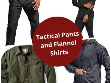 Today Only! Tactical Pants and Flannel Shirts for Men from $20.78 (Reg. $25.98+)