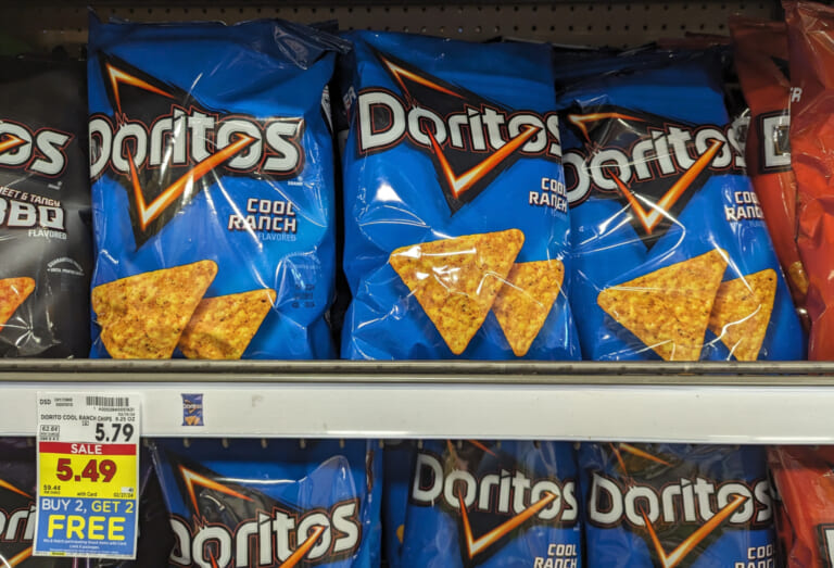 Grab Bags Of Doritos For As Low As $2.25 Each At Kroger