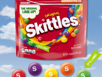 Skittles Candy Sharing Size Bag, 15.6 Oz as low as $2.59 After Coupon (Reg. $4) + Free Shipping