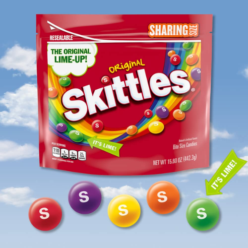 Skittles Candy Sharing Size Bag, 15.6 Oz as low as $2.59 After Coupon (Reg. $4) + Free Shipping