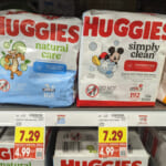 BIG Packs Of Huggies Wipes Just $4.87 At Kroger (Regular Price $7.29)