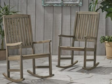 Mccomb Outdoor Rocking Chair (Set of 2)