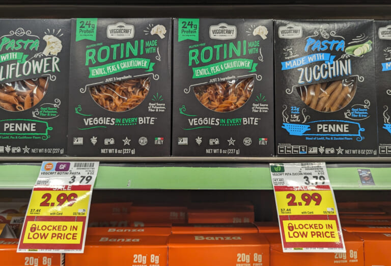Veggiecraft Farms Pasta Is Just $1.49 At Kroger