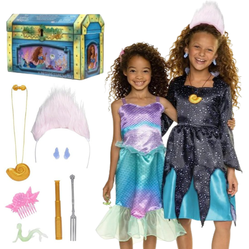 Disney 10-Piece The Little Mermaid Ariel and Ursula Dress Up Trunk Set $8.25 (Reg. $18)
