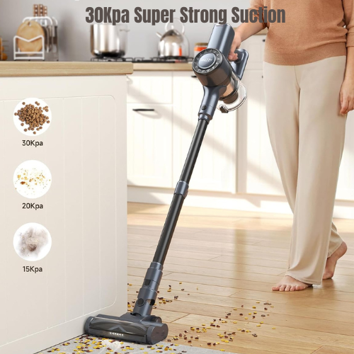 Cordless Vacuum Cleaner $69.99 After Coupon (Reg. $90) + Free Shipping – HEPA Filter & Tangle-Free Brush