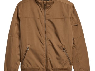 Banana Republic Factory Men's Flight Jacket for $40 in cart + free shipping
