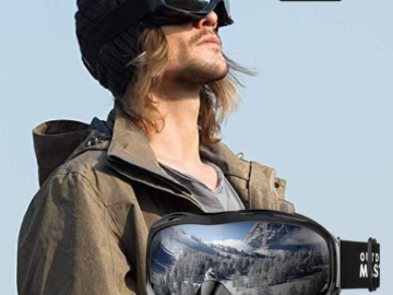 OutdoorMaster 100% UV OTG Ski Goggles $14 After Code (Reg. $28) – 21K+ FAB Ratings!