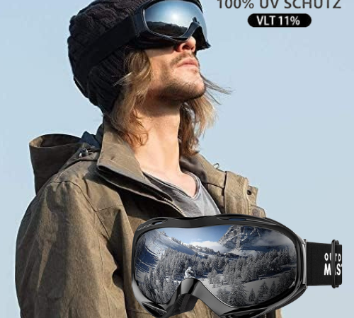 OutdoorMaster 100% UV OTG Ski Goggles $14 After Code (Reg. $28) – 21K+ FAB Ratings!