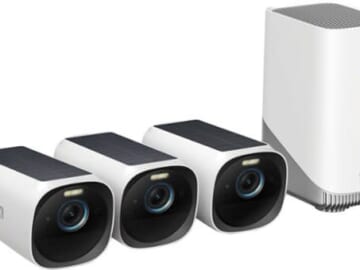 Eufy eufyCam 3 3-Camera Indoor/Outdoor Wireless 4K Security System for $450 + free shipping