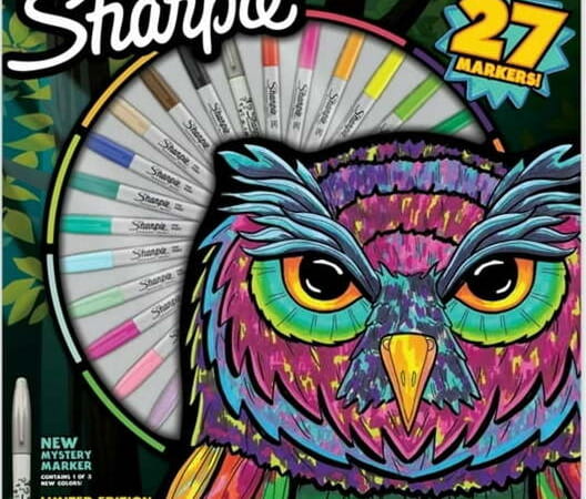 Sharpie Permanent Markers 27-Piece Spinner Pack for $10 + free shipping w/ $35