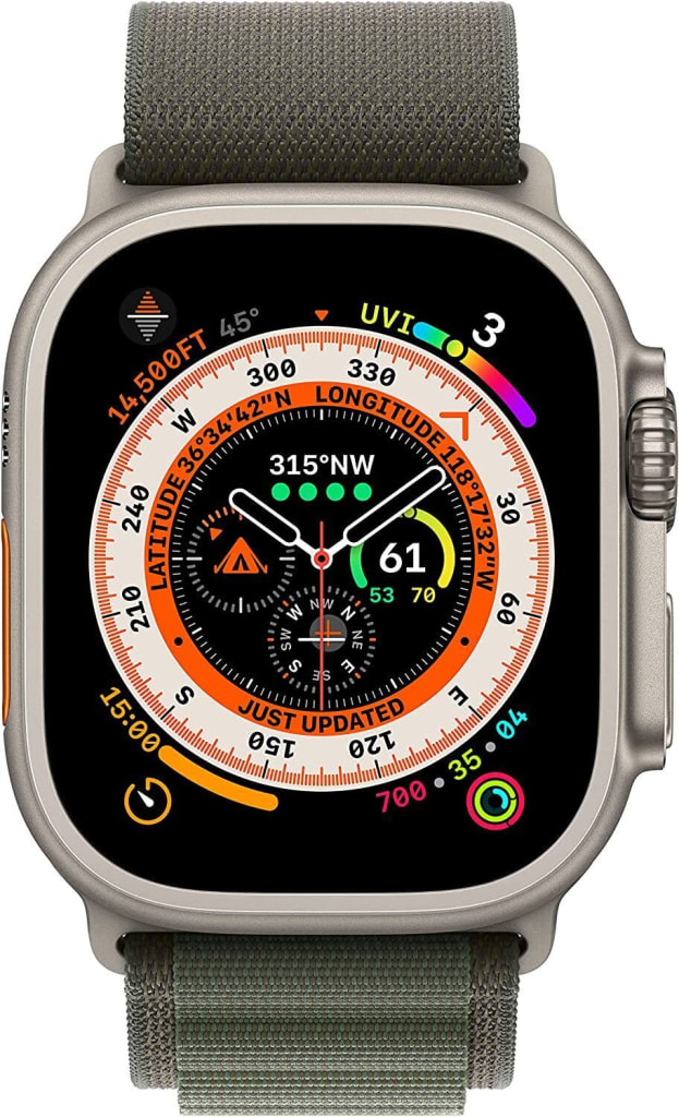 Refurb Apple Watch Ultra GPS + Cellular 49mm Smartwatch for $480 + free shipping