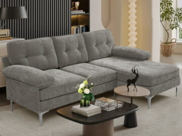3-Seater Convertible Sectional Sofa for $398 + free shipping
