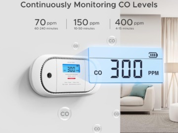 X-Sense Carbon Monoxide Detector Alarm $19.99 (Reg. $29)