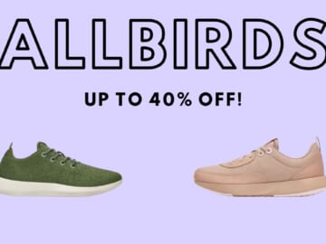 Up to 40% Off Allbirds
