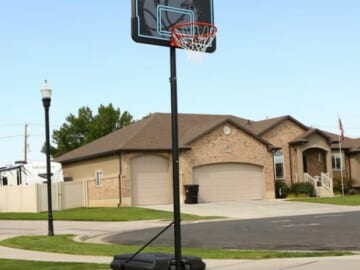 Lifetime Adjustable Portable Basketball Hoop
