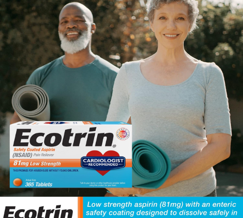 Ecotrin 365-Count Low Strength Aspirin Tablets as low as $6.64 After Coupon (Reg. $15.17) + Free Shipping – 2¢/Tablet