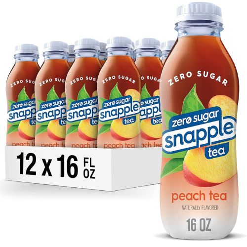 Snapple 12-Pack Zero Sugar Peach Tea as low as $11.88 Shipped Free (Reg. $17) – 99¢/16 Oz Bottle
