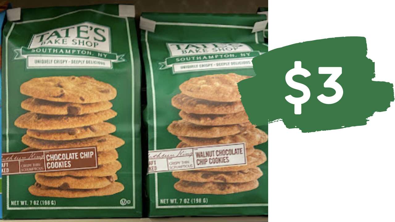 $3 Tate’s Bake Shop Cookies | Publix Deal Ends Today