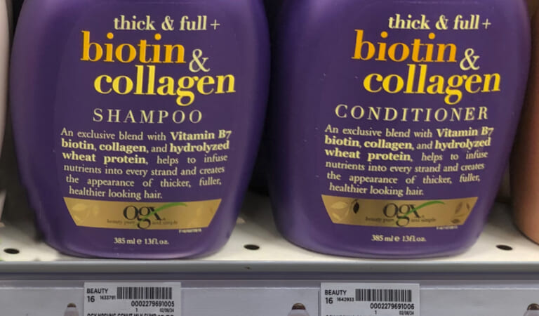 OGX Biotin & Collagen Shampoo Or Conditioner Coupon For Kroger Sale